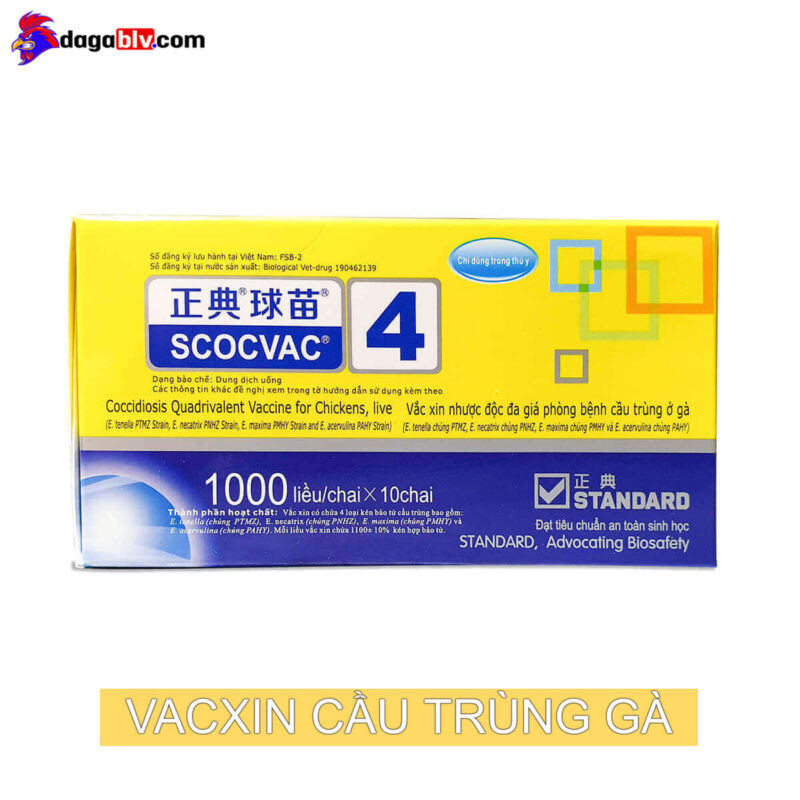 Vacxin Cầu Trùng Gà & Kiểm Soát Bệnh Cầu Trùng Gà Hiệu Quả 4 Vacxin Cầu Trùng Gà & Kiểm Soát Bệnh Cầu Trùng Gà Hiệu Quả Nguyên lý và tác dụng của vacxin cầu trùng gà