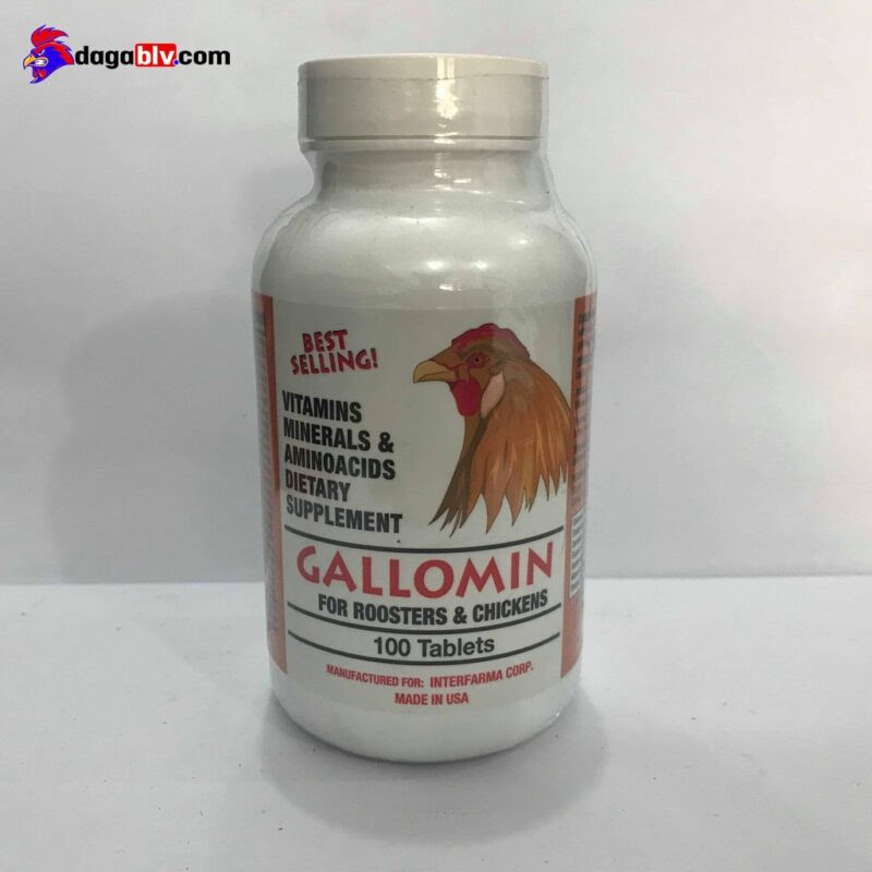 Thuốc Gallomin chuyên dành cho gà chọi