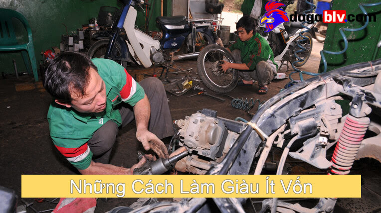Sửa chữa xe đạp, xe máy
