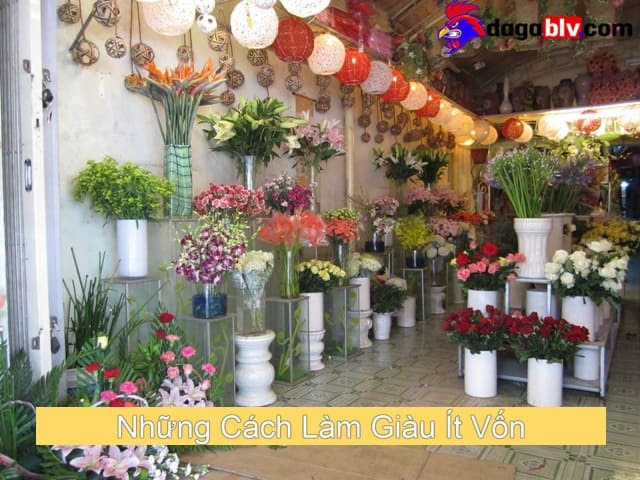 Mở cửa hàng bán hoa
