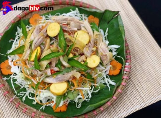 Hướng dẫn cách làm gỏi gà bắp cải