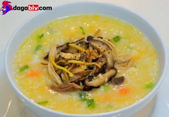 Cách nấu cháo gà thơm ngon