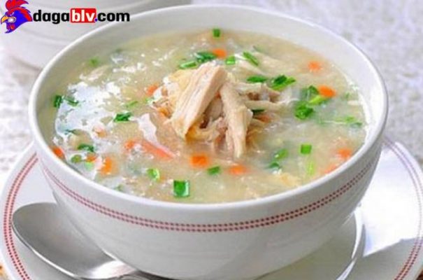 Cách nấu cháo gà