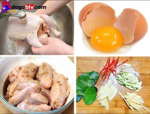 Cách làm gà rang muối nguyên con