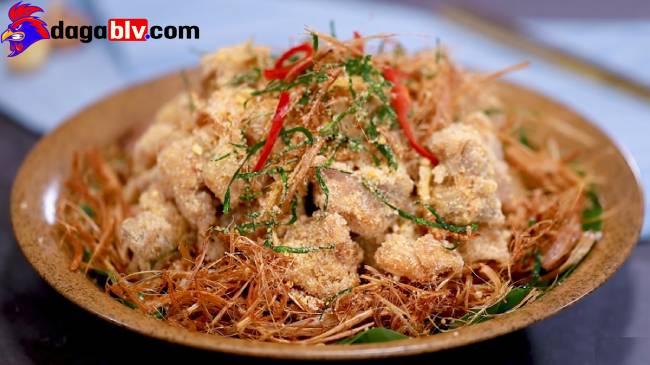 Cách làm gà rang muối bằng bột rang muối có sẵn