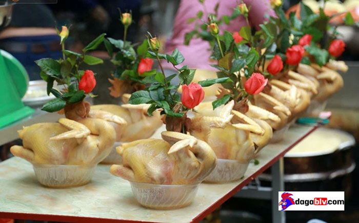 Cách buộc gà cánh tiên