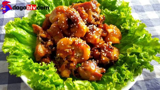 Cách nấu gà chua ngọt đơn giản