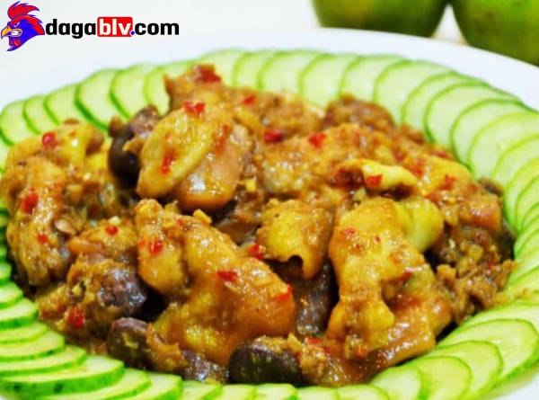 Các nguyên liệu nấu gà kho sả 