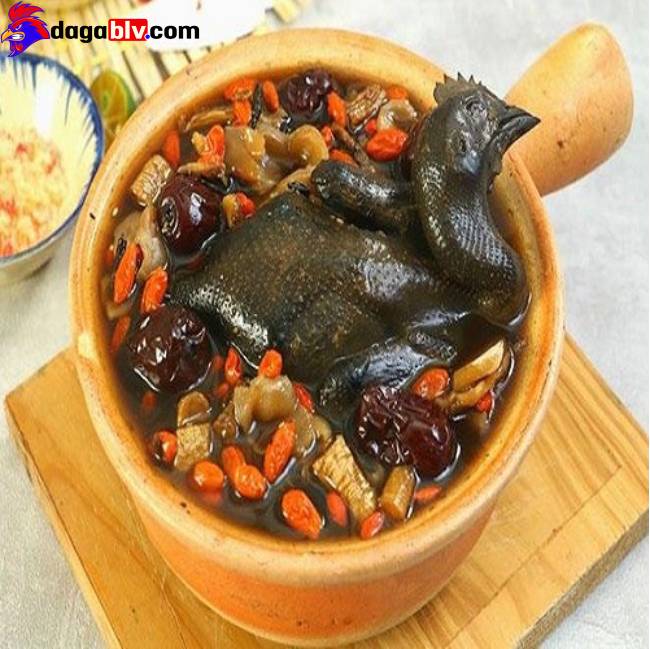 Cách nấu gà tiềm thuốc bắc bồi bổ cho bà bầu 1 Cách nấu gà tiềm thuốc bắc bồi bổ cho bà bầu Gà ác tiềm thuốc bắc ngon