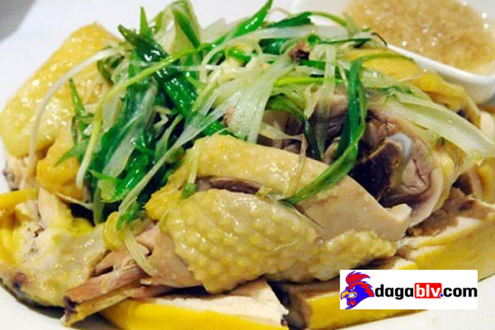 Món ngon mỗi ngày gà hấp hành