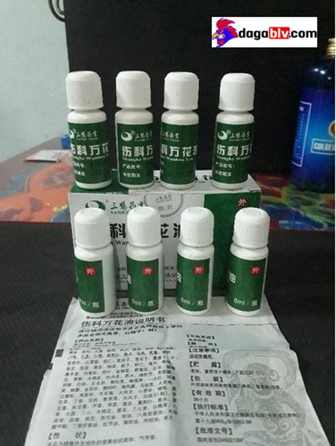 Thuốc tan đòn gà chọi hàng Trung