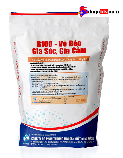 Có nên sử dụng thuốc tăng trưởng cho gà hay không? 6 Có nên sử dụng thuốc tăng trưởng cho gà hay không? Siêu vỗ béo gia súc, gia cầm B100